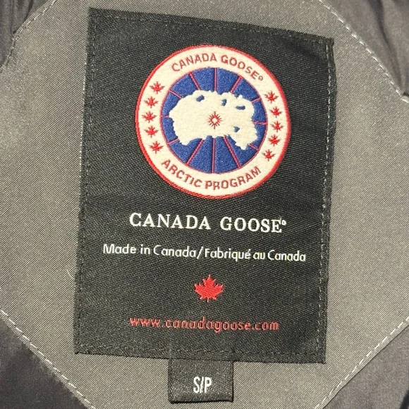 Canada Goose Kensington Graphite Hooded Down Coat with Fur Trim